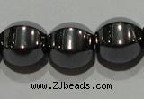 CMH130 15.5 inches 10*10mm pumpkin magnetic hematite beads