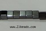 CMH159 15.5 inches 4*4mm cube magnetic hematite beads wholesale