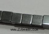 CMH160 15.5 inches 6*6mm cube magnetic hematite beads wholesale