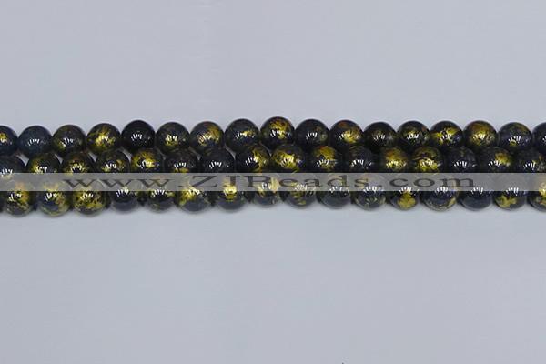 CMJ1007 15.5 inches 8mm round Mashan jade beads wholesale