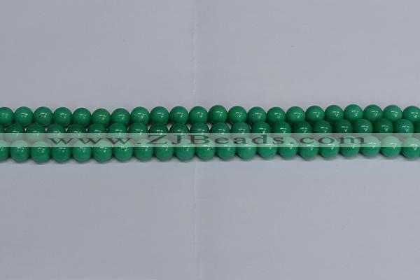 CMJ101 15.5 inches 8mm round Mashan jade beads wholesale
