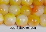 CMJ1051 15.5 inches 8mm round jade beads wholesale