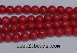 CMJ106 15.5 inches 4mm round Mashan jade beads wholesale