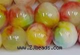CMJ1063 15.5 inches 12mm round jade beads wholesale