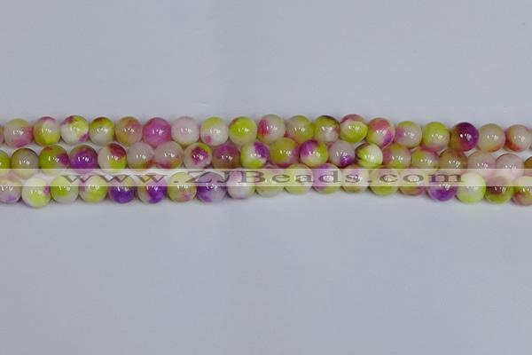 CMJ1071 15.5 inches 8mm round jade beads wholesale
