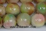 CMJ1078 15.5 inches 12mm round jade beads wholesale