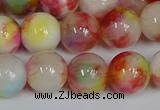 CMJ1081 15.5 inches 8mm round jade beads wholesale