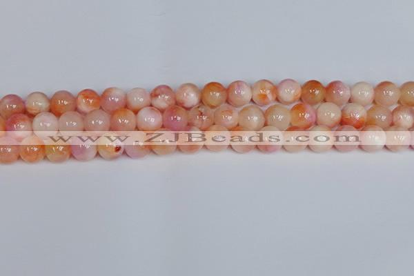 CMJ1126 15.5 inches 8mm round jade beads wholesale