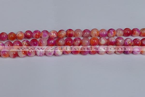 CMJ1146 15.5 inches 8mm round jade beads wholesale