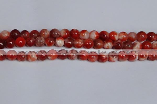 CMJ1156 15.5 inches 8mm round jade beads wholesale