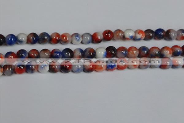 CMJ1171 15.5 inches 8mm round jade beads wholesale