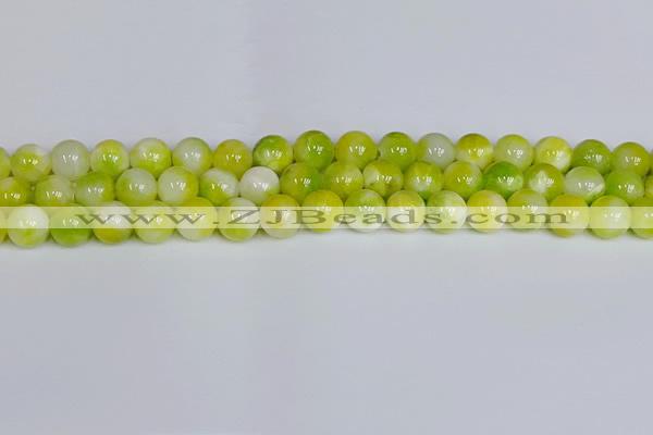 CMJ1206 15.5 inches 8mm round jade beads wholesale