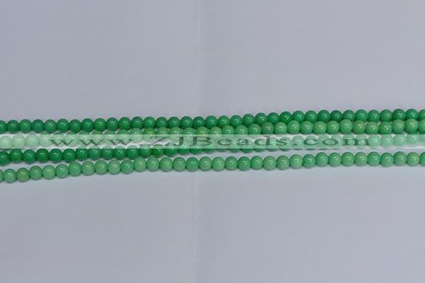 CMJ127 15.5 inches 4mm round Mashan jade beads wholesale