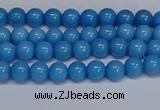 CMJ134 15.5 inches 4mm round Mashan jade beads wholesale