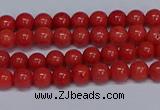 CMJ15 15.5 inches 4mm round Mashan jade beads wholesale