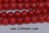 CMJ16 15.5 inches 6mm round Mashan jade beads wholesale