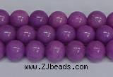 CMJ164 15.5 inches 8mm round Mashan jade beads wholesale