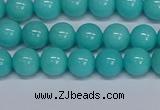 CMJ192 15.5 inches 8mm round Mashan jade beads wholesale