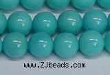 CMJ194 15.5 inches 12mm round Mashan jade beads wholesale