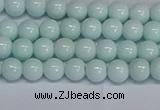 CMJ212 15.5 inches 6mm round Mashan jade beads wholesale
