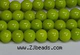 CMJ219 15.5 inches 6mm round Mashan jade beads wholesale