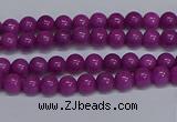 CMJ253 15.5 inches 4mm round Mashan jade beads wholesale