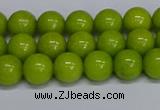 CMJ269 15.5 inches 8mm round Mashan jade beads wholesale