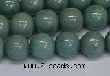 CMJ285 15.5 inches 12mm round Mashan jade beads wholesale