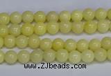 CMJ295 15.5 inches 4mm round Mashan jade beads wholesale