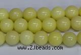 CMJ297 15.5 inches 8mm round Mashan jade beads wholesale