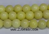 CMJ297 15.5 inches 8mm round Mashan jade beads wholesale