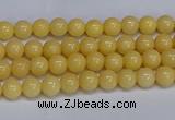 CMJ302 15.5 inches 4mm round Mashan jade beads wholesale