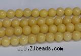 CMJ302 15.5 inches 4mm round Mashan jade beads wholesale