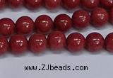 CMJ318 15.5 inches 8mm round Mashan jade beads wholesale