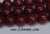 CMJ32 15.5 inches 10mm round Mashan jade beads wholesale