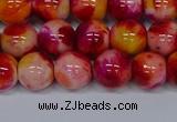 CMJ403 15.5 inches 10mm round rainbow jade beads wholesale