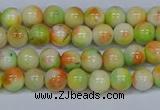 CMJ450 15.5 inches 6mm round rainbow jade beads wholesale