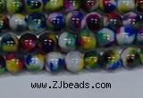 CMJ464 15.5 inches 6mm round rainbow jade beads wholesale