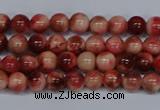 CMJ554 15.5 inches 4mm round rainbow jade beads wholesale