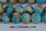 CMJ578 15.5 inches 10mm round rainbow jade beads wholesale