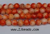 CMJ603 15.5 inches 4mm round rainbow jade beads wholesale