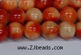 CMJ606 15.5 inches 10mm round rainbow jade beads wholesale