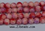 CMJ618 15.5 inches 6mm round rainbow jade beads wholesale