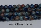 CMJ631 15.5 inches 4mm round rainbow jade beads wholesale