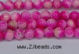 CMJ638 15.5 inches 4mm round rainbow jade beads wholesale