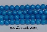 CMJ64 15.5 inches 4mm round Mashan jade beads wholesale