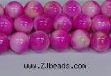 CMJ640 15.5 inches 8mm round rainbow jade beads wholesale