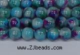 CMJ688 15.5 inches 6mm round rainbow jade beads wholesale