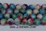 CMJ730 15.5 inches 6mm round rainbow jade beads wholesale