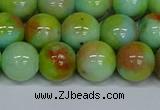 CMJ740 15.5 inches 12mm round rainbow jade beads wholesale